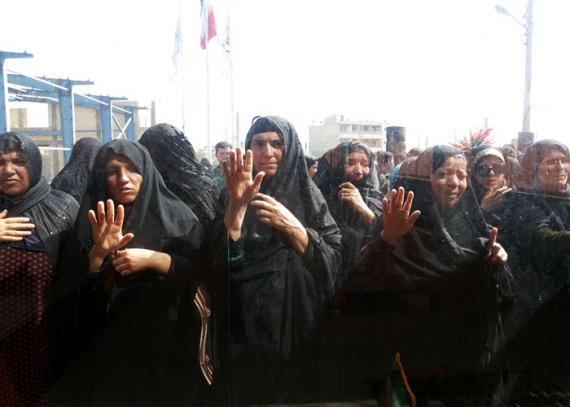 گزارش تصویری تشیع شهدا دردهدشت