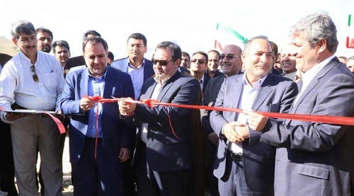 گزارش تصویری بهره برداری از طرح آبیاری بیش از 2 هزار هکتار زمین کشاورزی گچساران