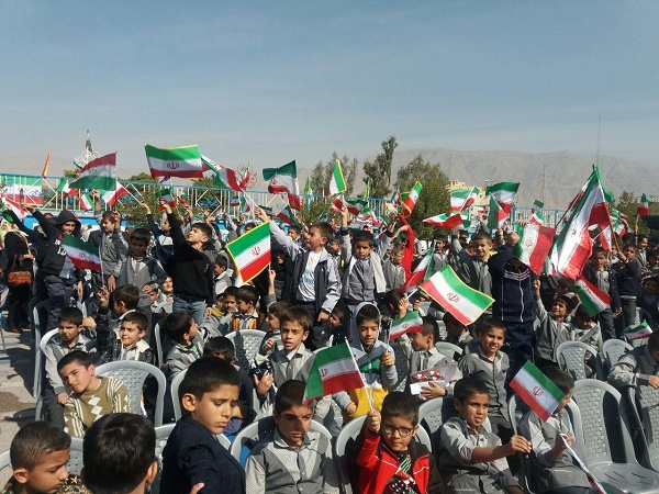 آموزشگاه شهید تندگویان گچساران میزبان جشن 40 سالگی انقلاب+تصاویر
