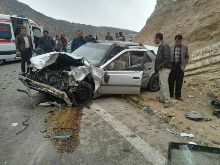فرمانده پلیس راه گچساران: یک کشته و یک مصدوم در تصادف محور چرام ـ گچساران