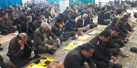 مراسم 9دی در قلعه رئیسی برگزار شد+تصاویر