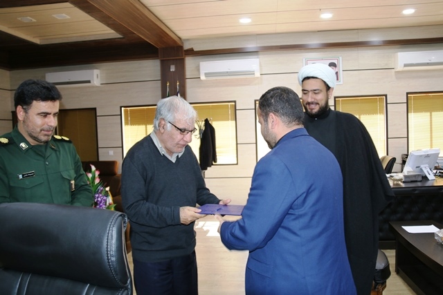 فرمانده بسیج کارکنان دانشگاه یاسوج معرفی شد/گزارش تصویری
