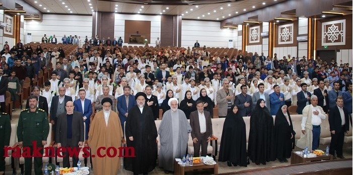 گزارش تصویری جشن بزرگ عبادت دانش آموزان پسر عشایر جنوب کشور در گچساران