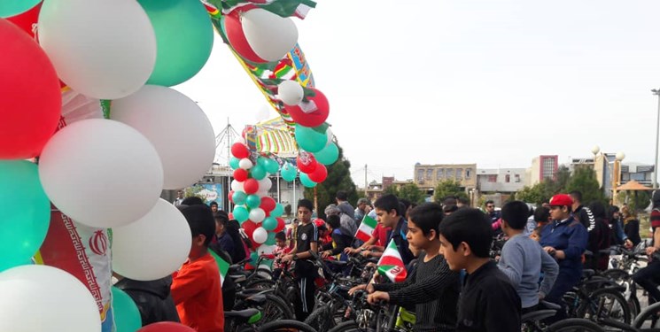 همایش دوچرخهسواری همگانی در دهدشت برگزار شد/گزارش تصویری