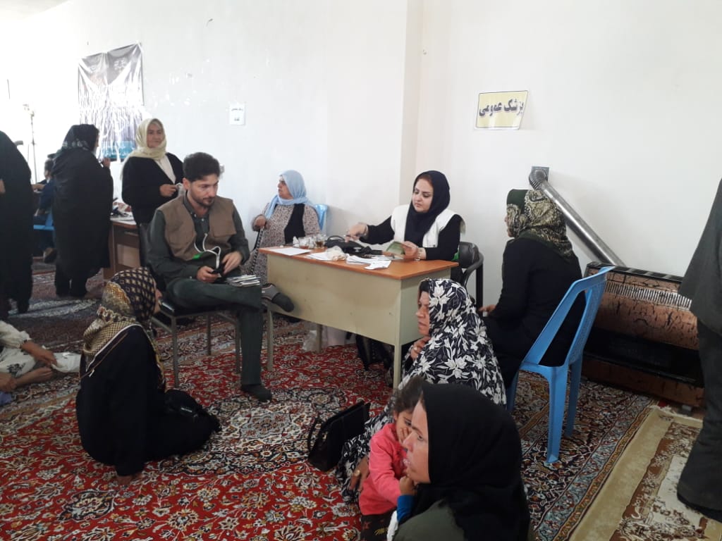 خدمت رسانی بسیج جامعه پزشکی کهگیلویه و بویراحمد در روستاهای مرزی استان اردبیل/تصاویر