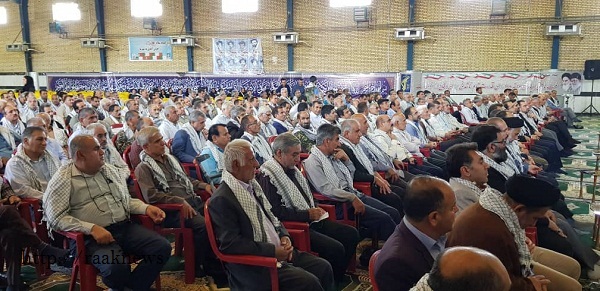 رزمندگان دفاع مقدس در گچساران  گرد هم آمدند