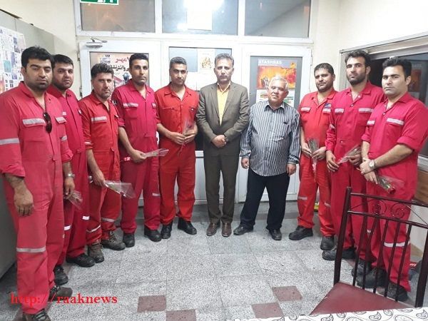 تقدیر شهرداری دوگنبدان از آرامش سازان اتش نشان+تصاویر