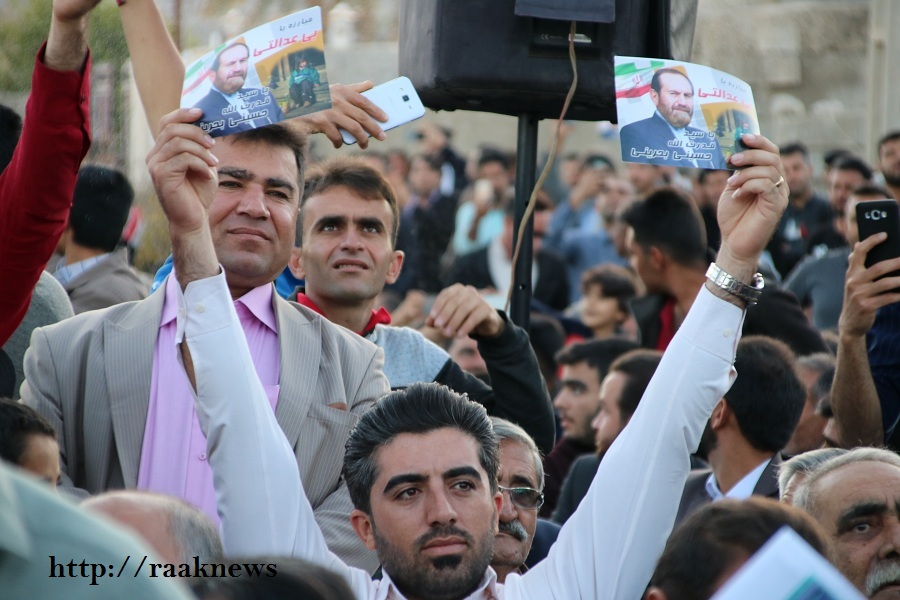روز درخشش طایفه گشین:استقبال بی نظیر از سیدقدرت حسینی