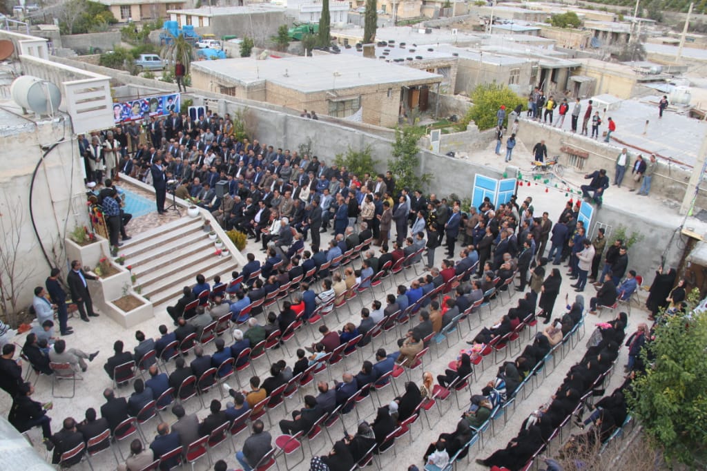 گزارش کامل تصویری از استقبال بی نظیر مردم روستای ضرغام آباد از سید محمد موحد