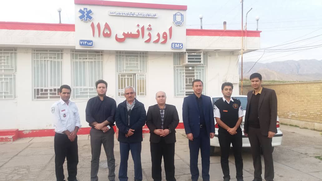 روز پرکار سرپرست دانشگاه علوم پزشکی کهگیلویه و بویراحمد در گچساران و دهدشت