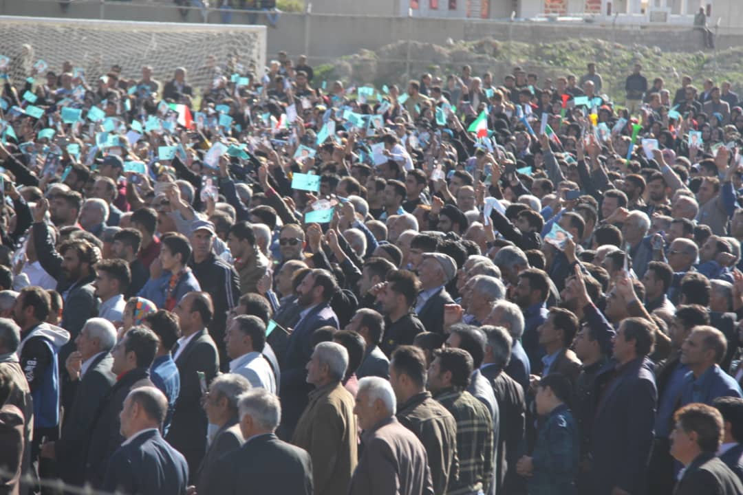 گزارش تصویری از اولین نطق سخنرانی سید محمد موحد در چرام/بخش اول