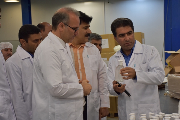 مسئولان ارشد قضایی استان از کارخانه های سینره و الکل یاسوج بازدید کردند/تصاویر