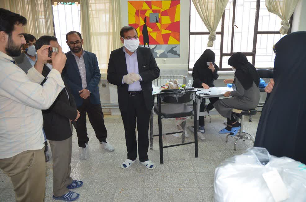 بازدید «روشنفکر» از 3 کارگاه تولید ماسک در یاسوج + تصاویر