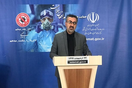 سخنگوی وزارت بهداشت اعلام کرد: شناسایی ۱۹۵۸ بیمار جدید کووید۱۹ در کشور