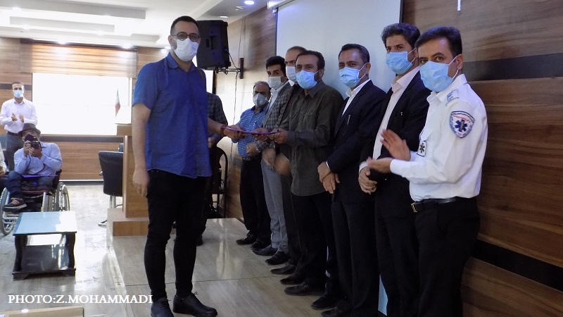گزارش تصویری/آیین تجلیل از خبرنگاران حوزه سلامت گچساران