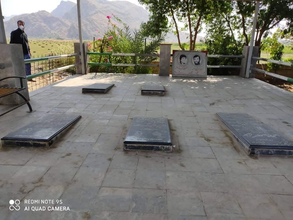 در آستانه هفته دفاع مقدس؛ گلزار شهداء بقعه متبرکه امامزاده جعفر علیه السلام شهرستان گچساران به روایت تصویر