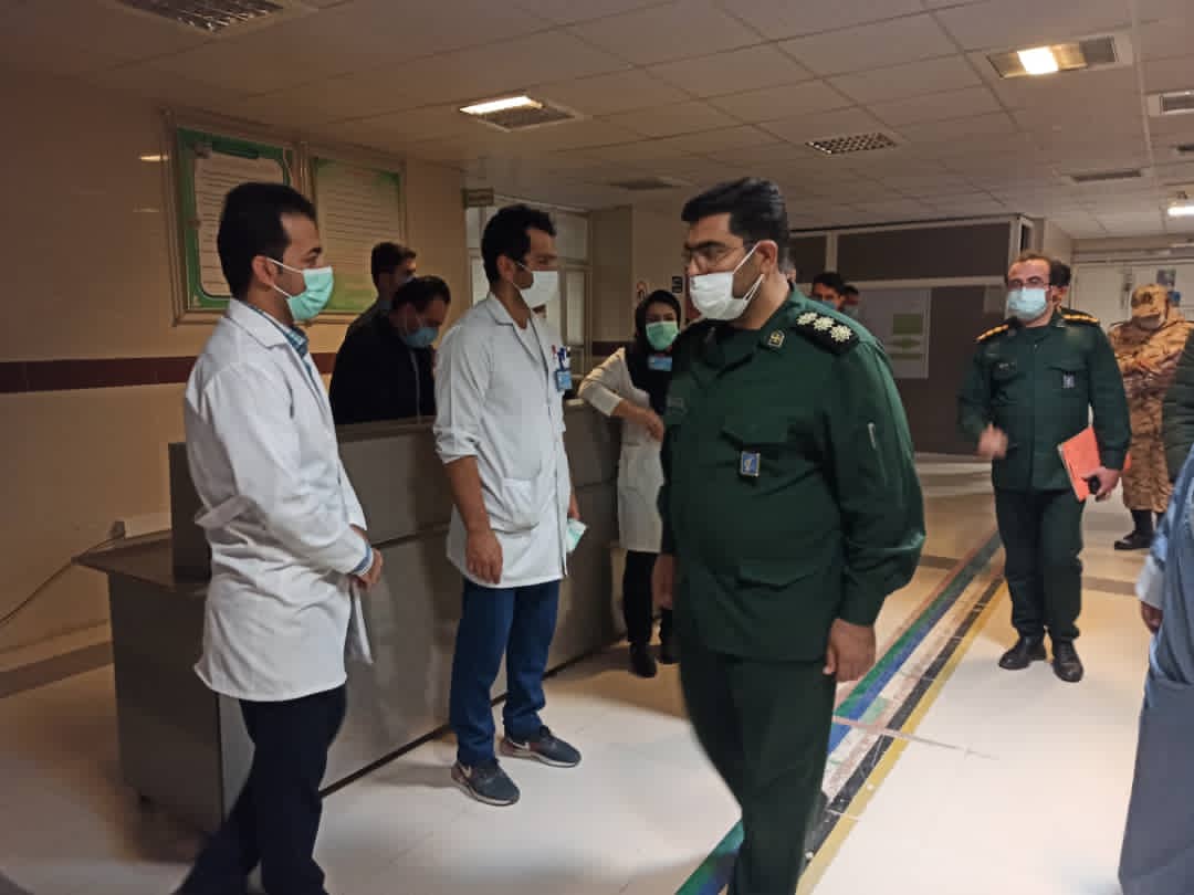 سبزپوشان سپاه پاسداران شهرستان کهگیلویه از مدافعان سلامت تجلیل کردند+تصاویر