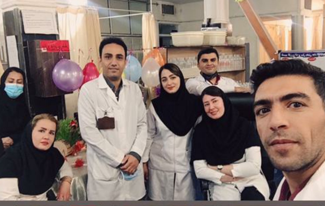 تحویل سال نو درکنار مدافعین سلامت در مرکز کهگیلویه و بویراحمد + تصاویر