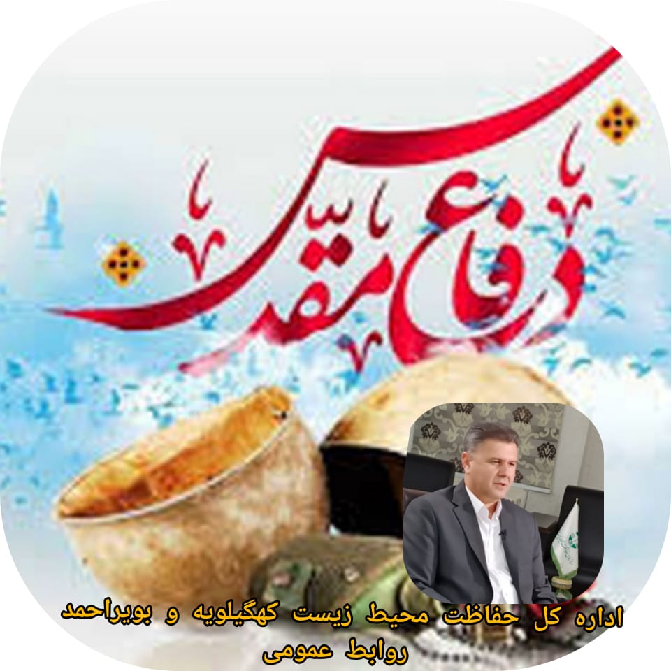 مدیرکل حفاظت محیط زیست کهگیلویه و بویراحمد: هشت سال دفاع مقدس تجلیگر صبر، ایمان، اراده ستودنی ملت بود
