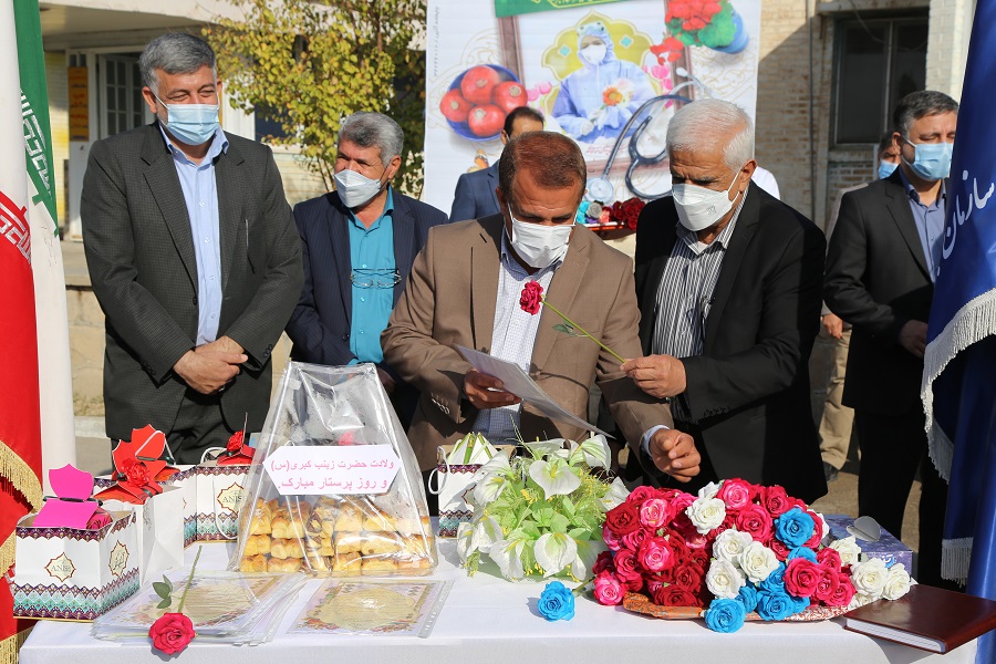 از دریچه دوربین؛ آیین تجلیل از پرستاران گچسارانی