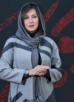 مهتاب کرامتی در مراسم اکران خصوصی فیلم «صحنه زنی»
