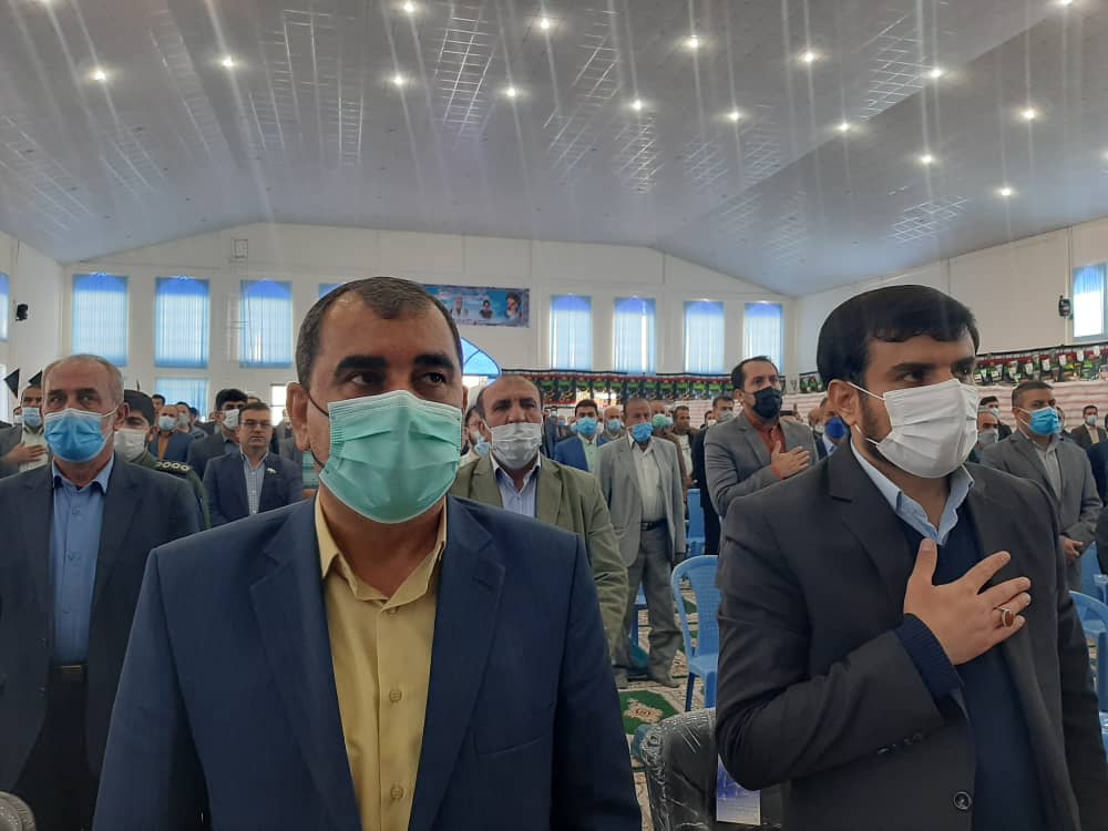 روایت تصویری از مراسم تودیع و معارفه فرماندار شهرستان لنده