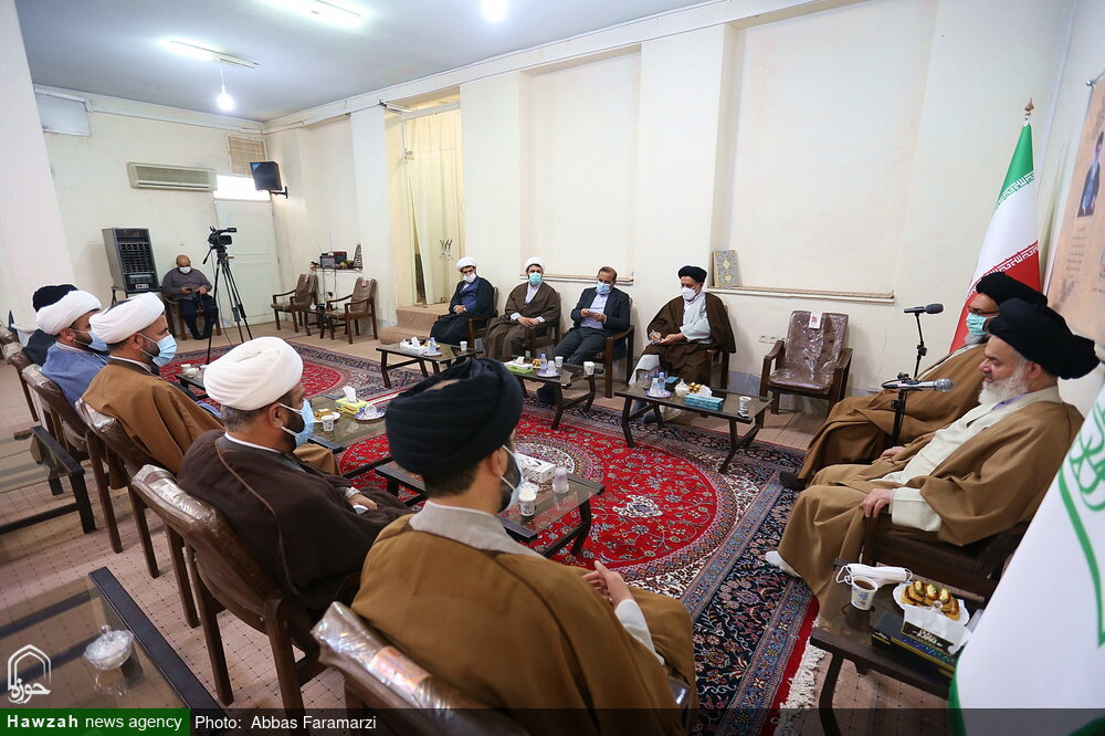 دیدار نماینده ولی فقیه و نمایندگان مجلس استان کهکیلویه و بویر احمد با آیت الله بوشهری