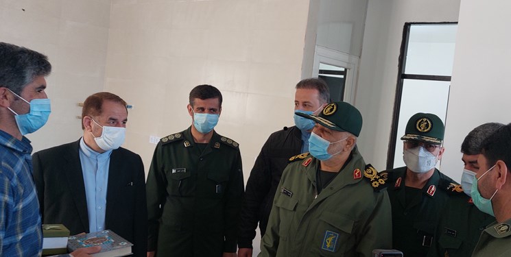 بهرهبرداری از ۱۵۰ واحد مسکونی در شهر زلزلهزده سیسخت با حضور فرمانده کل سپاه پاسداران