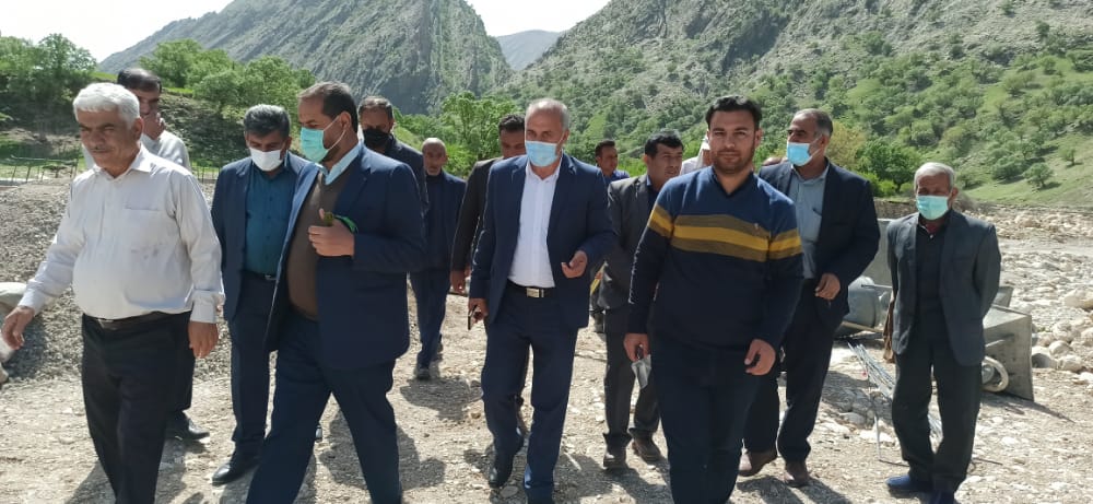بازدید مدیرکل راهداری و حمل و نقل جادهای استان کهگیلویه و بویراحمد از پروژه های شهرستان کهگیلویه+تصاویر