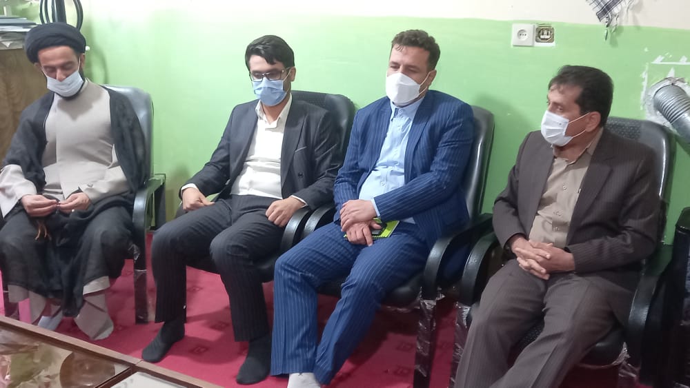 دیدار مدیرکل بنیاد شهید و امور ایثارگران استان کهگیلویه و بویراحمد با امام جمعه شهر لیکک