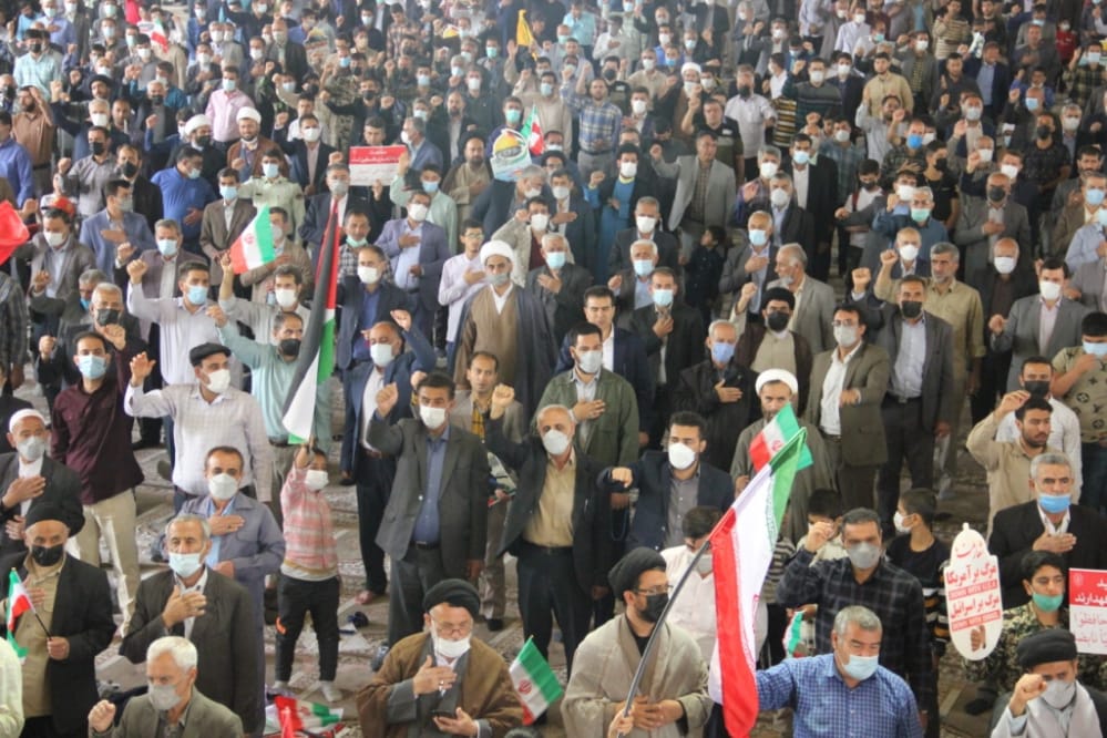 پیام قدردانی شورای هماهنگی تبلیغات اسلامی کهگیلویه و بویراحمد از حضور حماسی مردم در راهپیمایی روز قدس