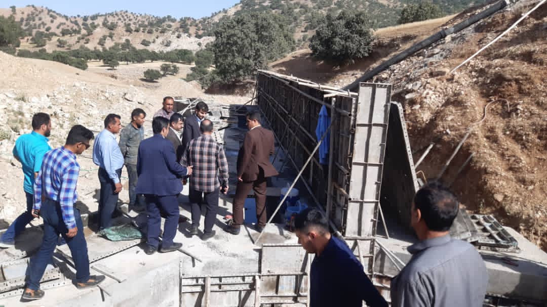 بازدید فرماندار شهرستان لنده از جاده لنده -الگن چاروسا