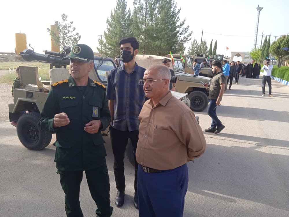 بازدید دانشجویان دانشگاه های کهگیلویه و بویراحمد از جنگ افزارهای تیپ ۴۸ فتح