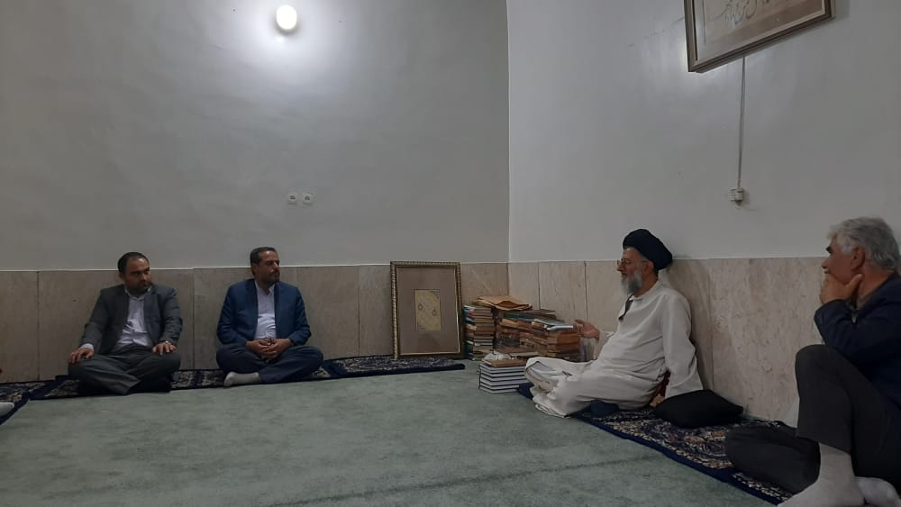 دیدار فرماندار شهرستان کهگیلویه با مسئول حوزه علمیه دهدشت/تصاویر