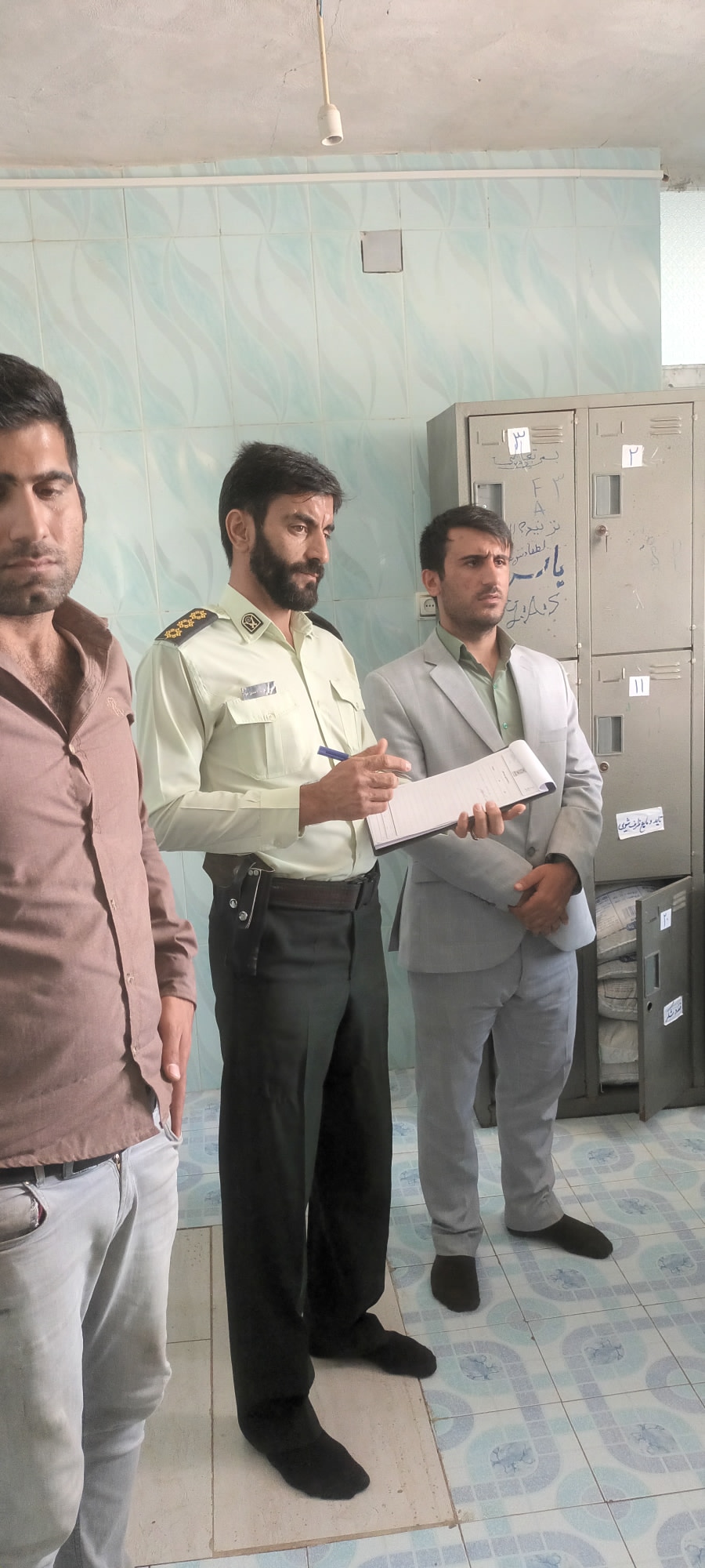 بازرسی سرزده معاون دادستان کهگیلویه از مراکز ترک اعتیاد/تصاویر