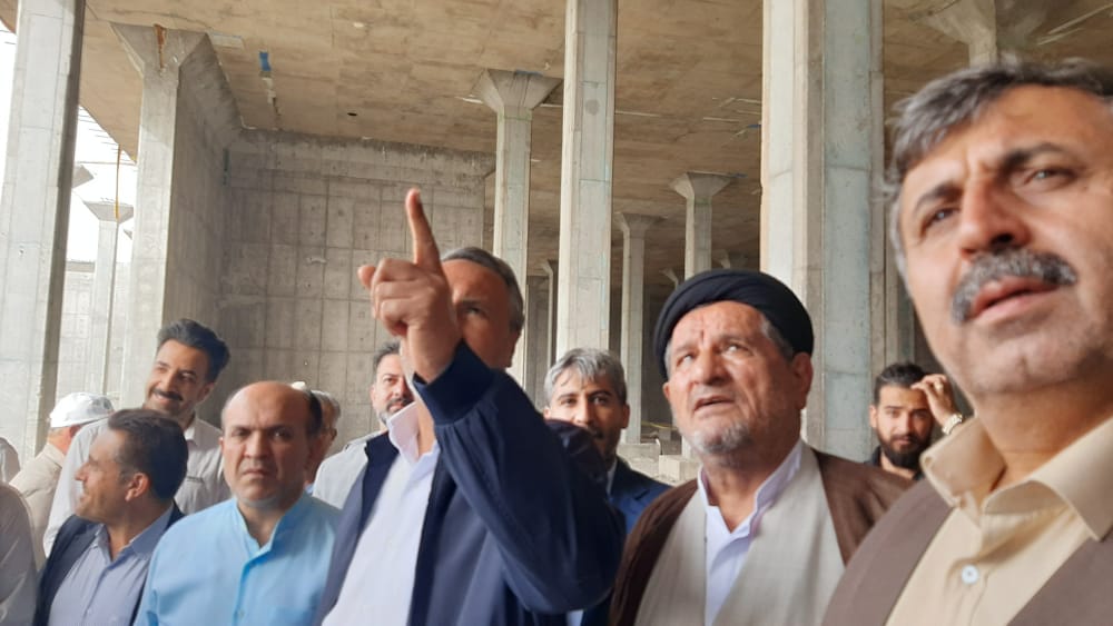 گزارش تصویری از نظارت میدانی اعضای کمیسیون عمران از پروژه های عمرانی کهگیلویه بزرگ