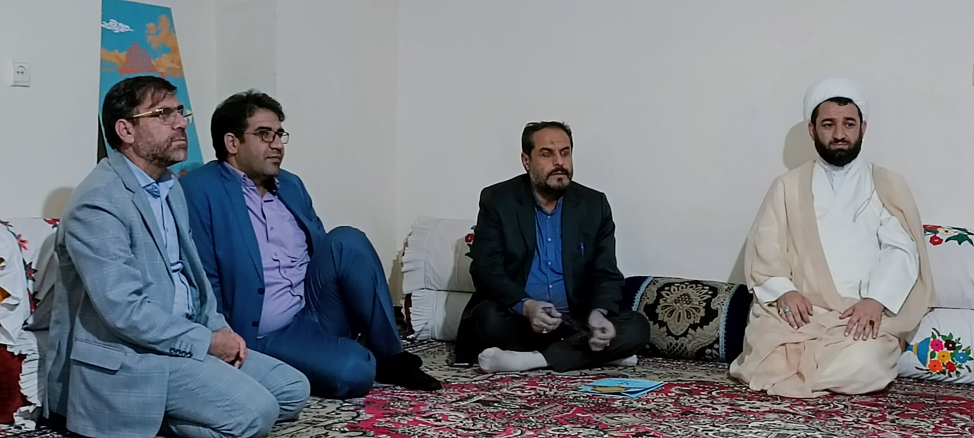دیدار مسولان شهرستان کهگیلویه با خانواده شهدا/تصاویر