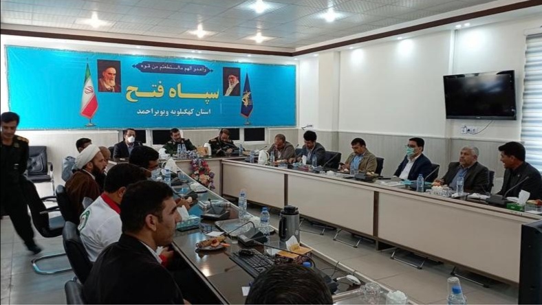 نشست هیئت اندیشه ورز بسیج جامعه پزشکی در یاسوج برگزار شد