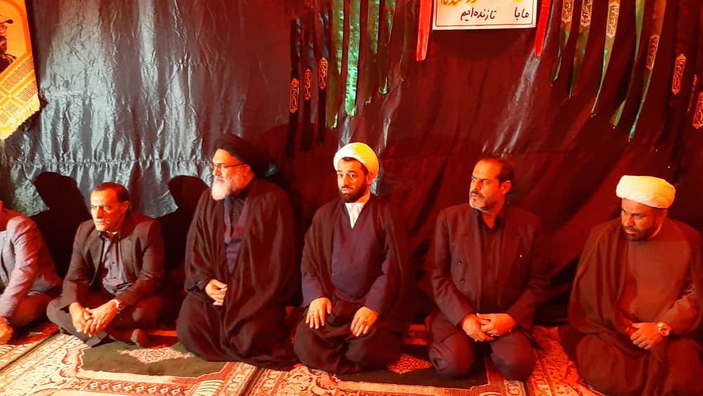 حضور نماینده ولی فقیه در هیأت های مذهبی دهدشت/تصاویر