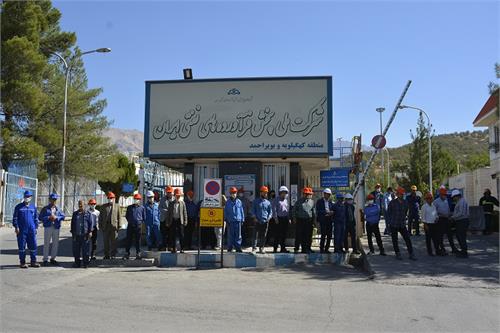 برگزاری مانور ایمنی و آتش‌نشانی در منطقه کهگیلویه و بویراحمد