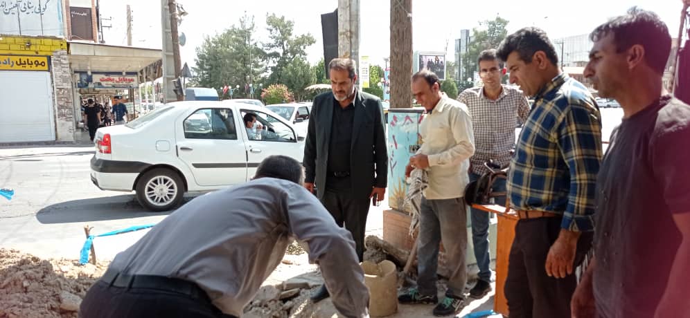 تذکر فرماندار کهگیلویه به رهاسازی حفاریهای  اب و فاضلاب / اقدام عاجل مدیر