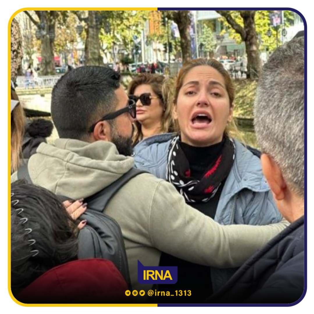 مهناز افشار وحاشیه تجمع ایرانیان ساکن دوسلدورفِ آلمان