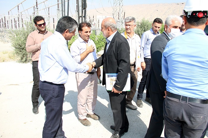بازدید مسئولین سازمان پدافند غیرعامل از پتروشیمی گچساران
