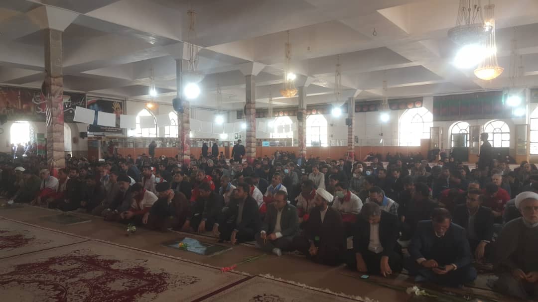 تجدید میثاق پرسنل جمعیت هلال احمر کهگیلویه وبویراحمد با شهدا 