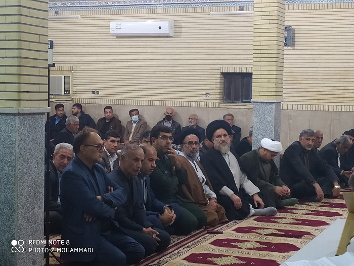 عزاداری مردم روستای آبچیرک در سوگ فاطمه (س)