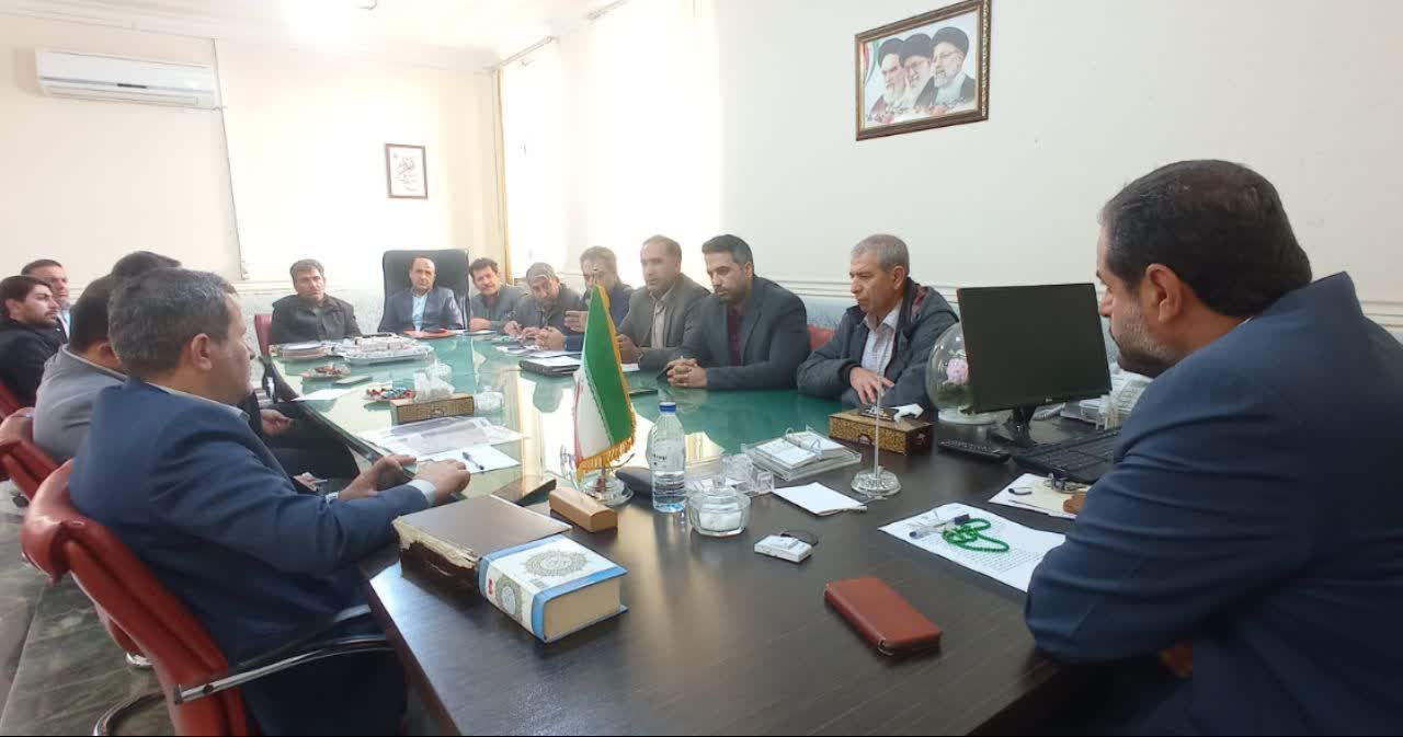 با حضور مسئولان شهر ستانی و استانی:  جلسه بررسی رفع موانع و تسریع پروژه تقاطع غیر همسطح دهدشت. سوق. پاتاوه برگزار شد/تصاویر