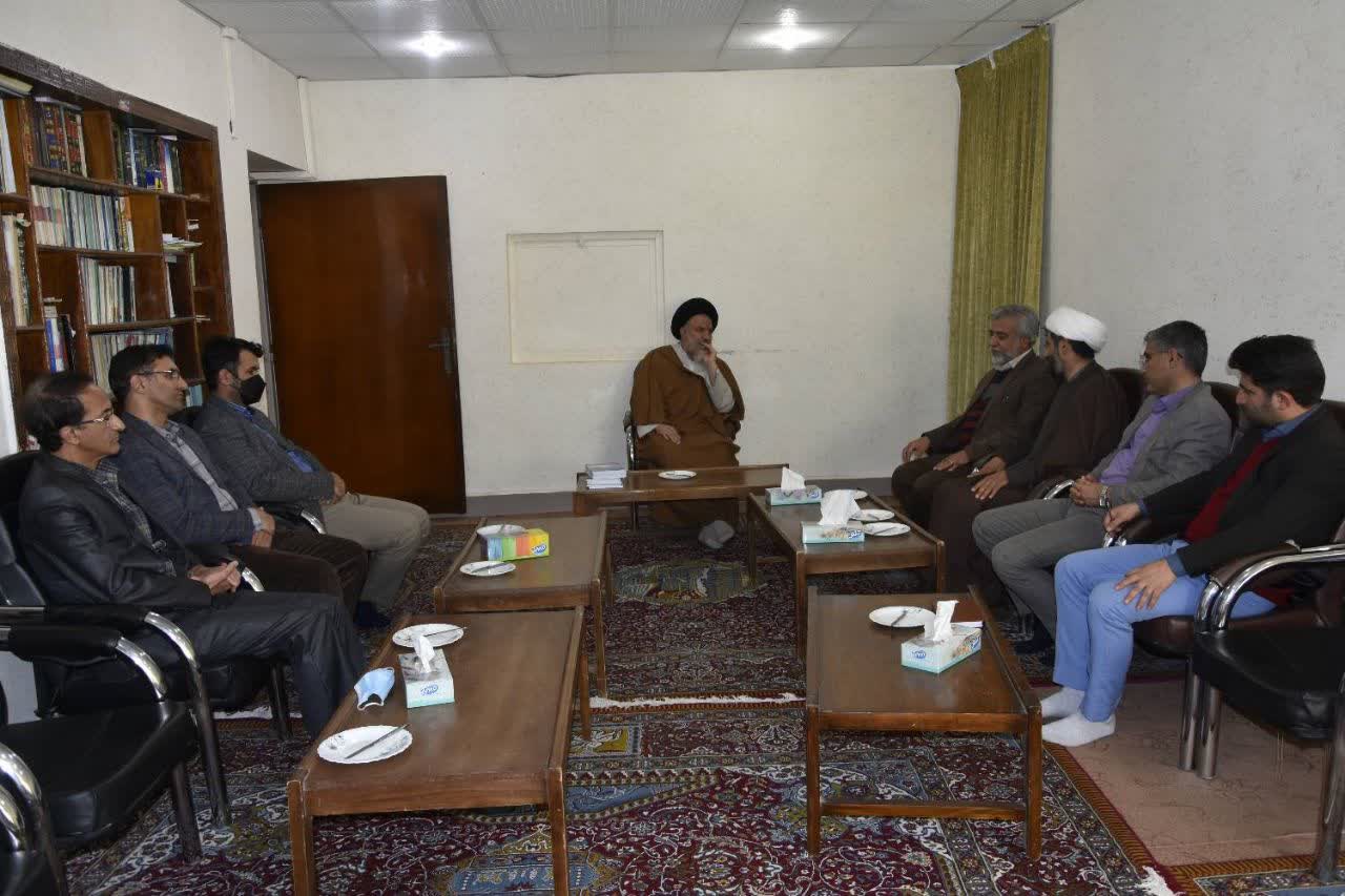 دیدار سرپرست دانشگاه علوم پزشکی یاسوج با نماینده مردم استان در مجلس خبرگان/تصاویر