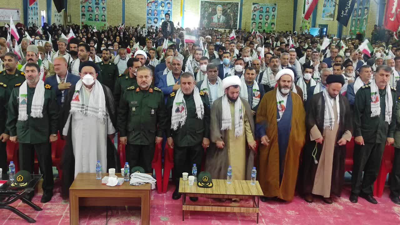 یادواره شهدای شهرستان کهگیلویه برگزار شد/تصاویر