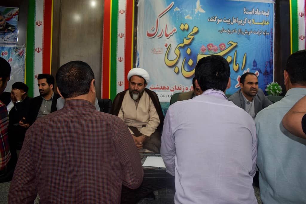 اولین بازدید قضات شهرستان کهگیلویه از زندان دهدشت در سال 1402/تصاویر