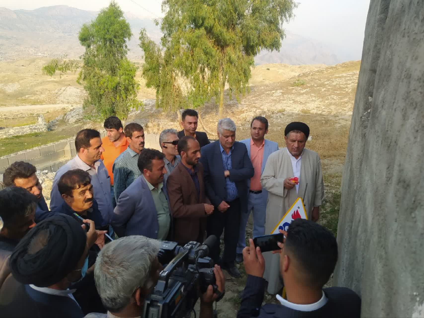 افتتاح گاز رسانی به 3 روستای شهرستان چرام با حضور حجت الاسلام موحد/تصاویر